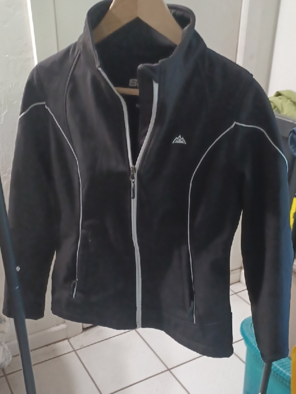 Snozu Black Jacket with White Logo